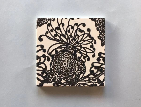 Quick & Easy Chrysanthemum Ceramic Tile