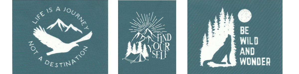 Ready-To-Use Stencils: Outdoors/Adventure