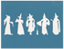 Witch Crew, Various Sizes