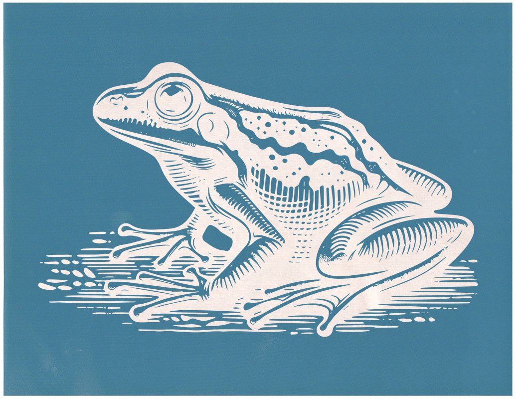 Frog screen printing 2025