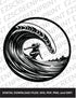 Girl Surfing the Tube 2, Various Sizes + Digital Download
