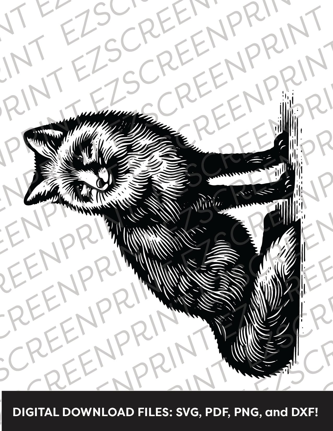 Lithograph Fox, Various Sizes + Digital Download