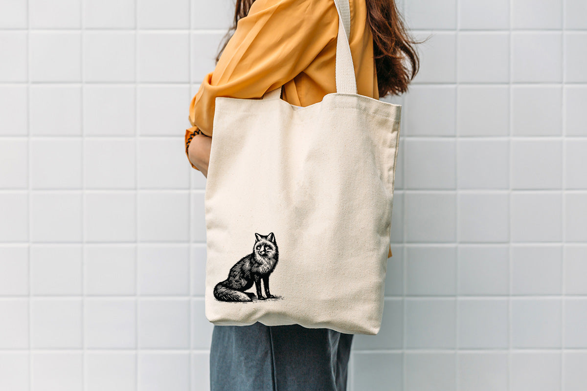Lithograph Fox, Various Sizes + Digital Download