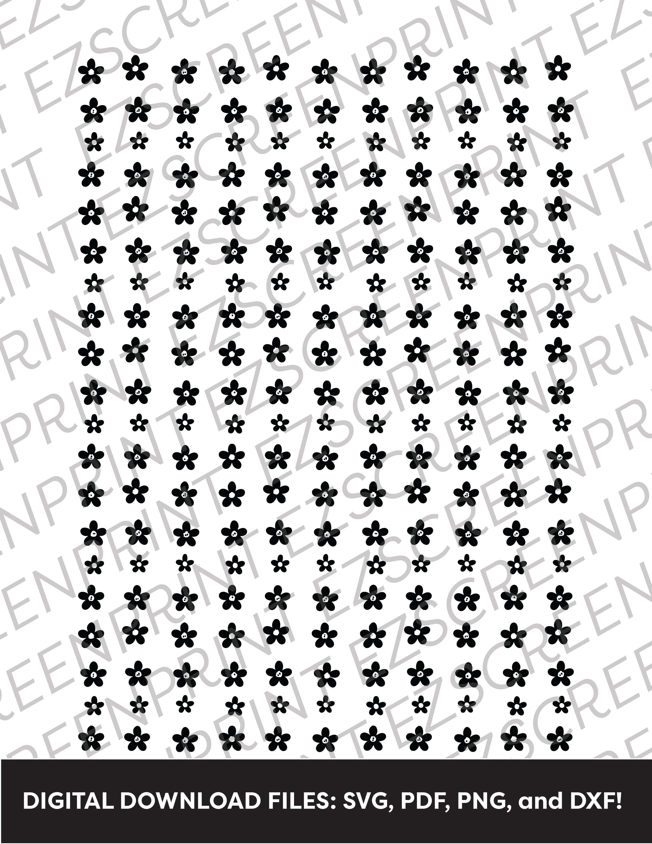 Sakura / Cherry Blossom Pattern 1, Various Sizes + Digital Download