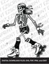 Skeleton Roller Blader, Various Sizes + Digital Download