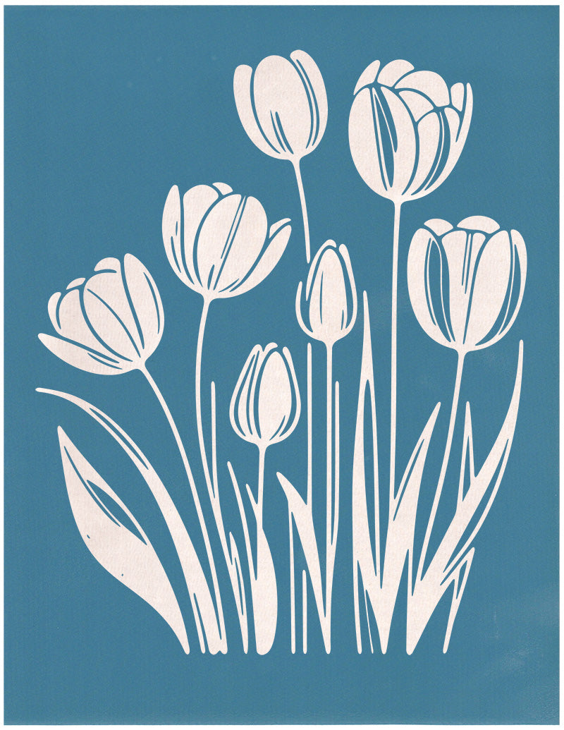Springtime Tulips, Various Sizes + Digital Download
