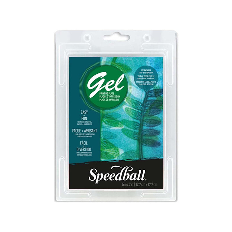 Speedball Gel Printing Plate 5x5 10-Pack