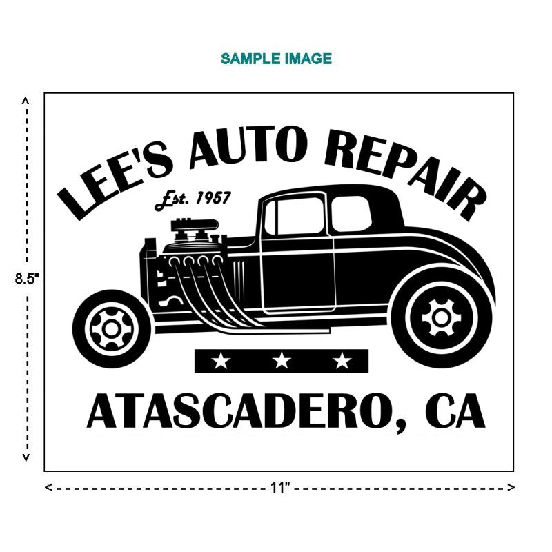 Pre-Burned Custom Screen Printing Stencil