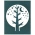DIY Silk Screen Print Stencil Tree Forest Moon Design