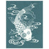 DIY Screen Printing At Home Silk Screen Stencil Koi Fish