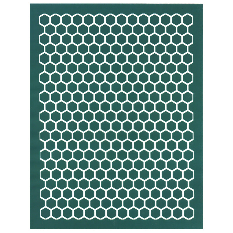 DIY Silk Screen Printing Stencil, Honeycomb Pattern Bee Design