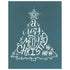 DIY Silk Screen Print Christmas Tree Design Stencil
