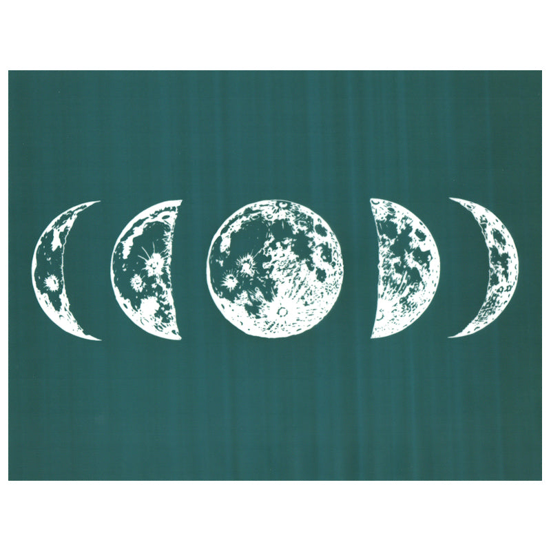 Cosmic Moon Phases Crescent DIY Silk Screen Printing Design Stencil