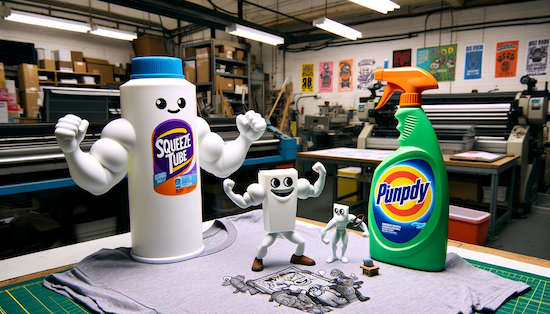 What is the best bleach for screen printing? 