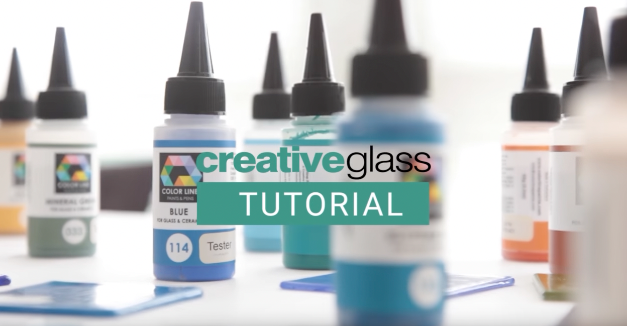 DIY Silk Screen Printing on Glass Techniques - Curved & Flat Surfaces ...