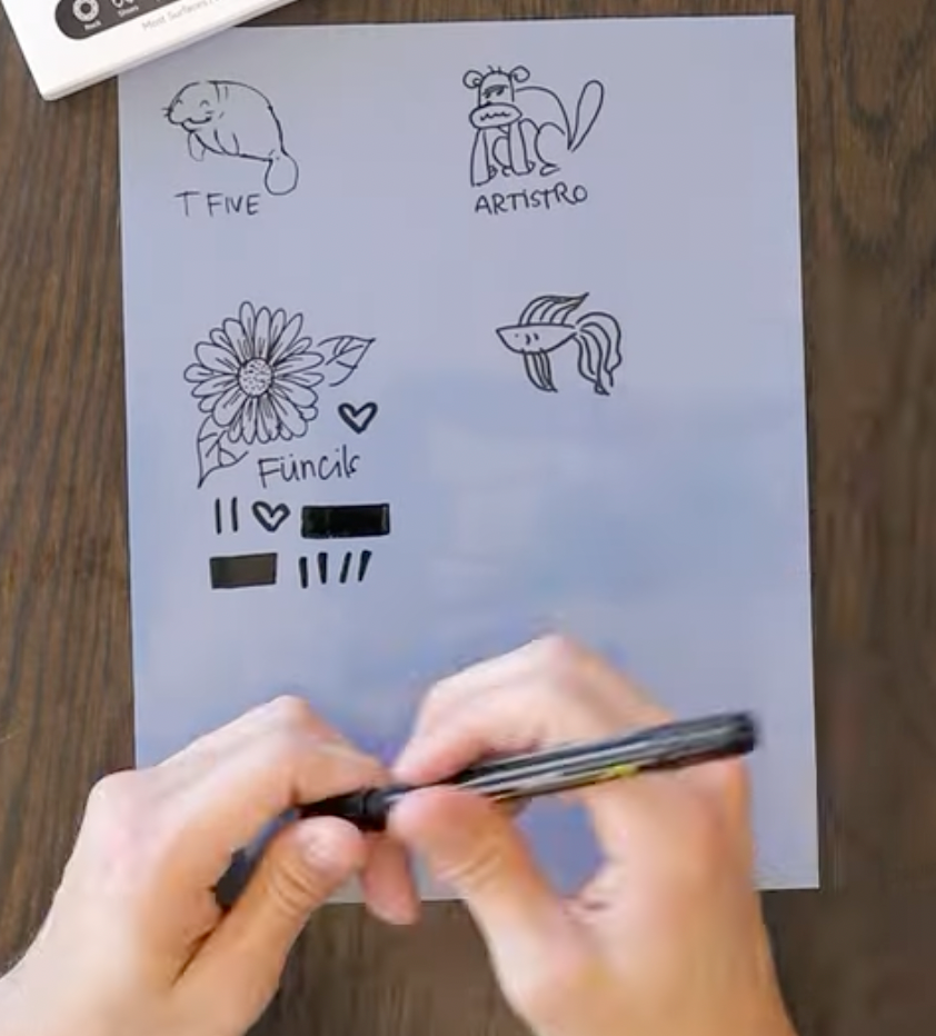 Make a Silk Screen with a Hand-Drawing