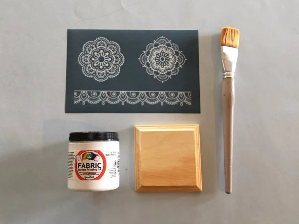DIY Silk Screen Printing On Wood