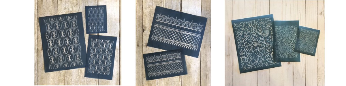 Ready-To-Use Stencils: Patterns & Designs