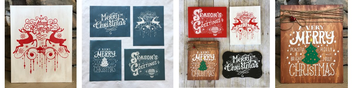 Ready-To-Use Stencils: Christmas
