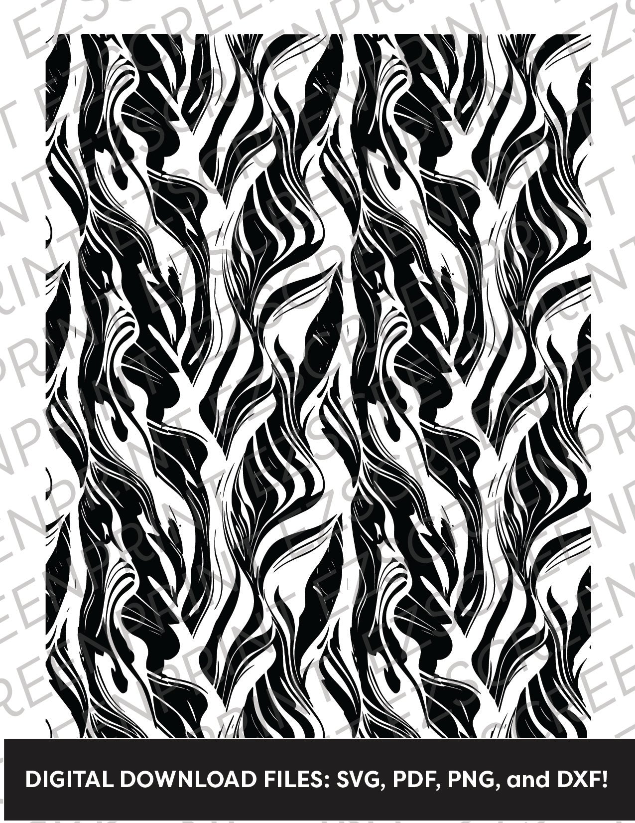 Abstract Water Pattern, Various Sizes + Digital Download
