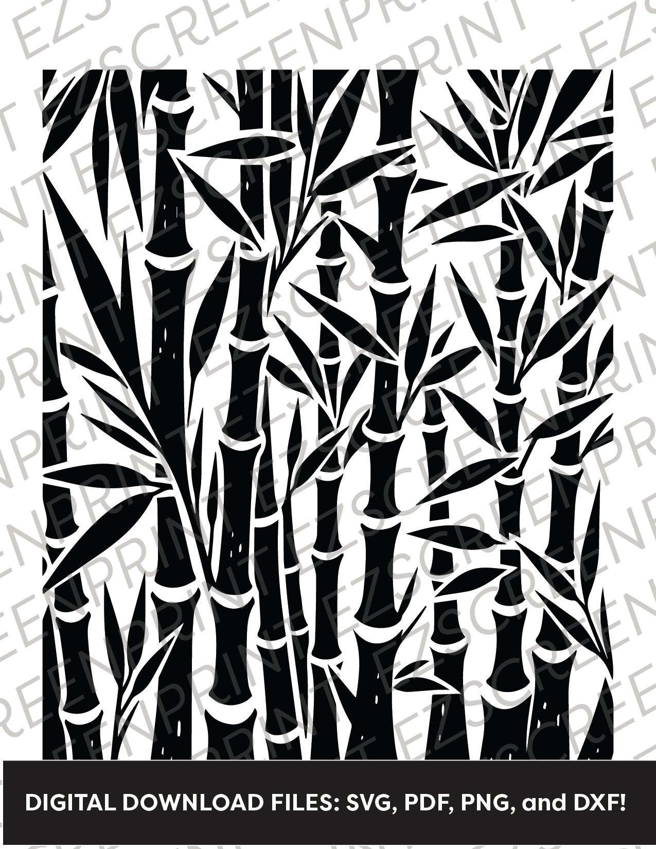Bamboo Print, Various Sizes + Digital Download