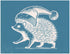 Christmas Hedgehog, Various Sizes + Digital Download