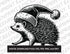 Christmas Hedgehog, Various Sizes + Digital Download