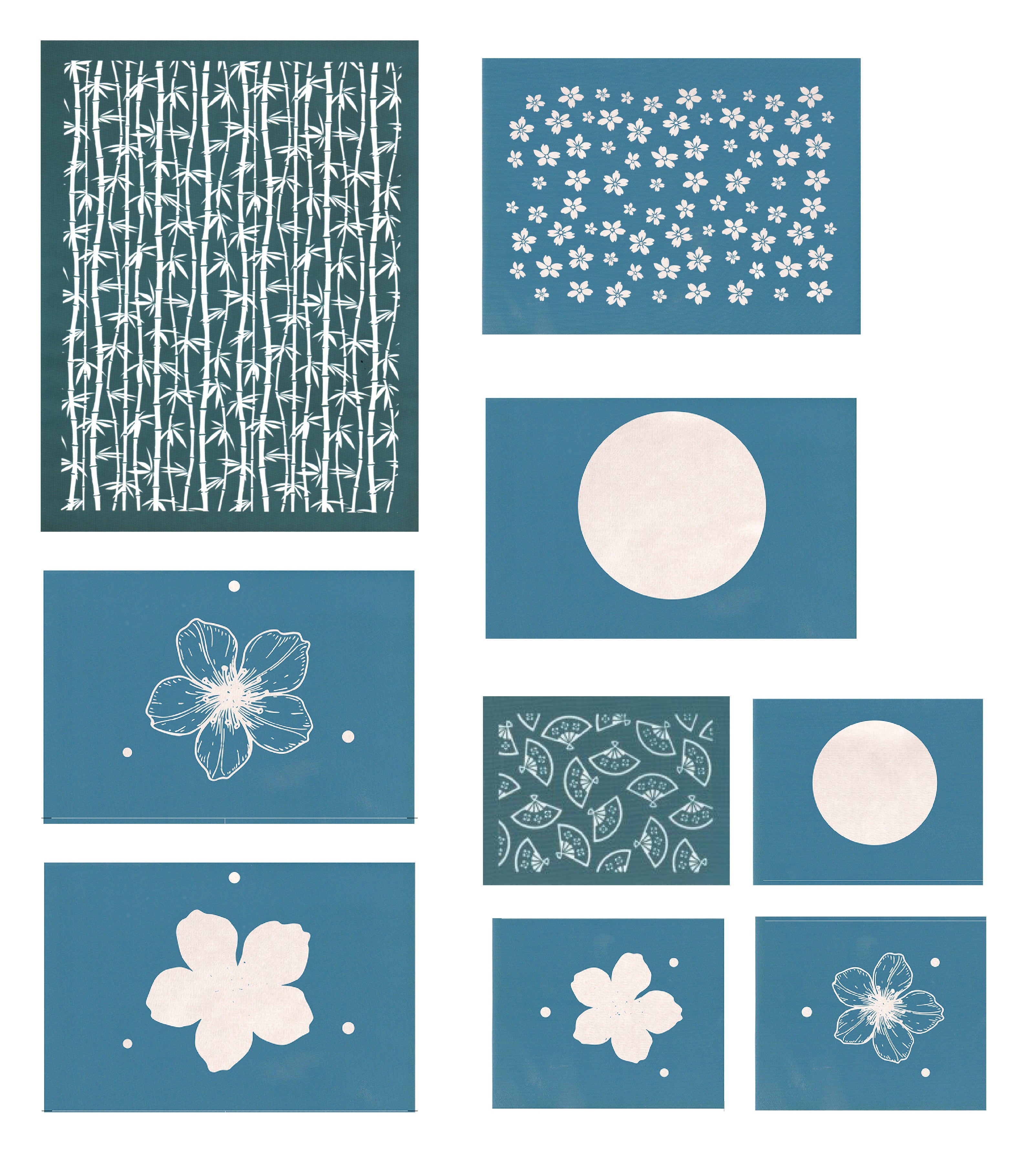 ClayShareCon 2026 Demo Stencil Pack *STENCILS ONLY*