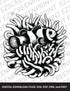 Clownfish & Anemone, 8.5"x11" + Digital Download