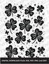 Cute Clover Pattern, Various Sizes + Digital Download
