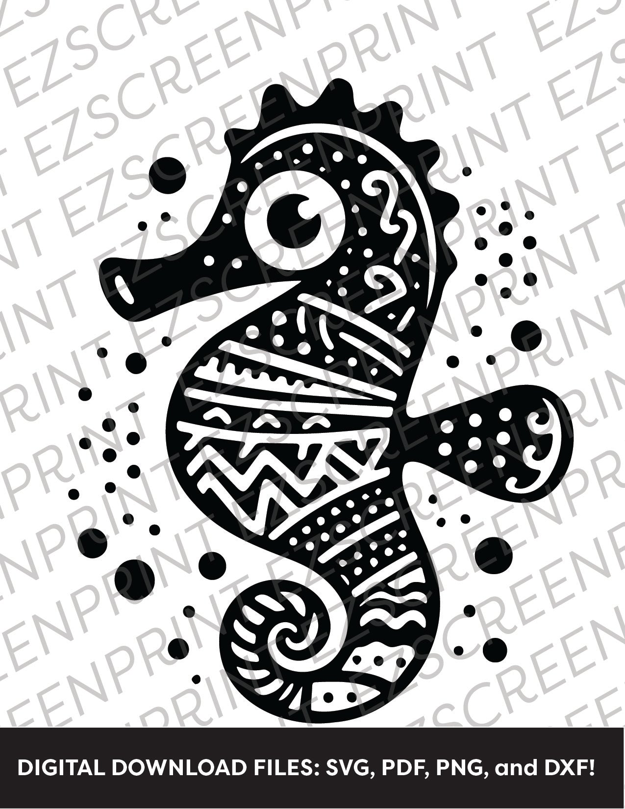 Cutest Seahorse, Various Sizes + Digital Download