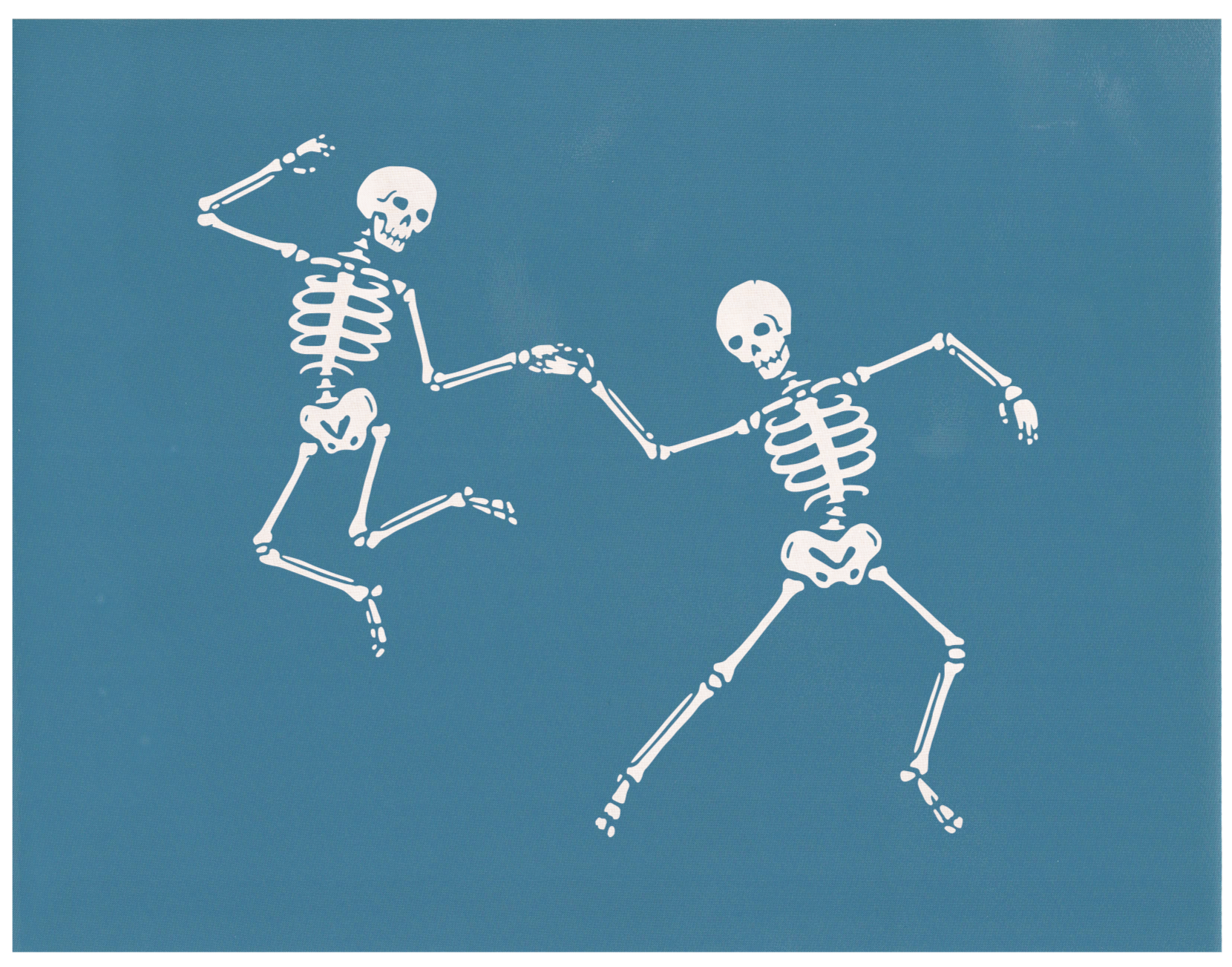 Dancing Skeletons 2, 8.5"x11"