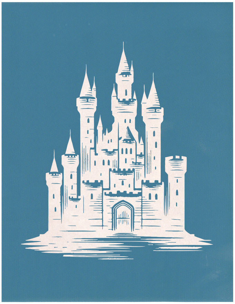 Fantasy Castle, Various Sizes + Digital Download