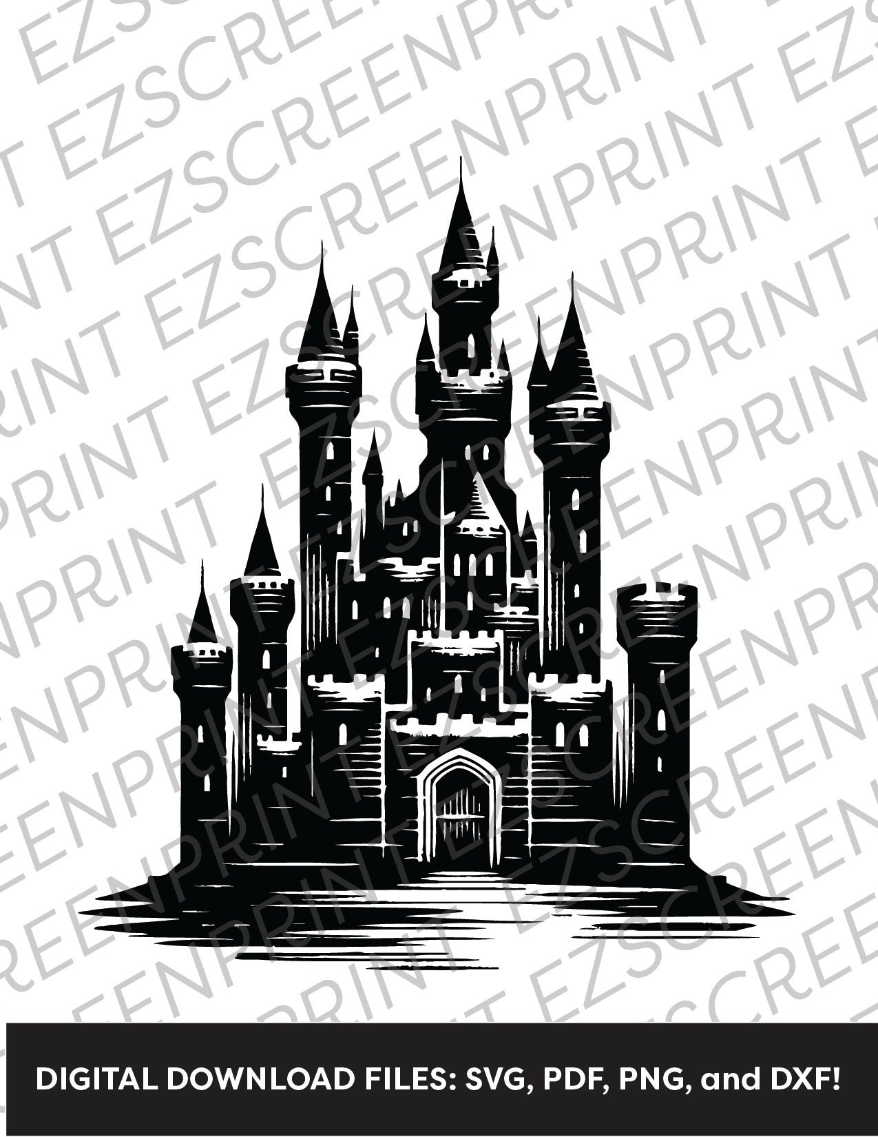 Fantasy Castle, Various Sizes + Digital Download