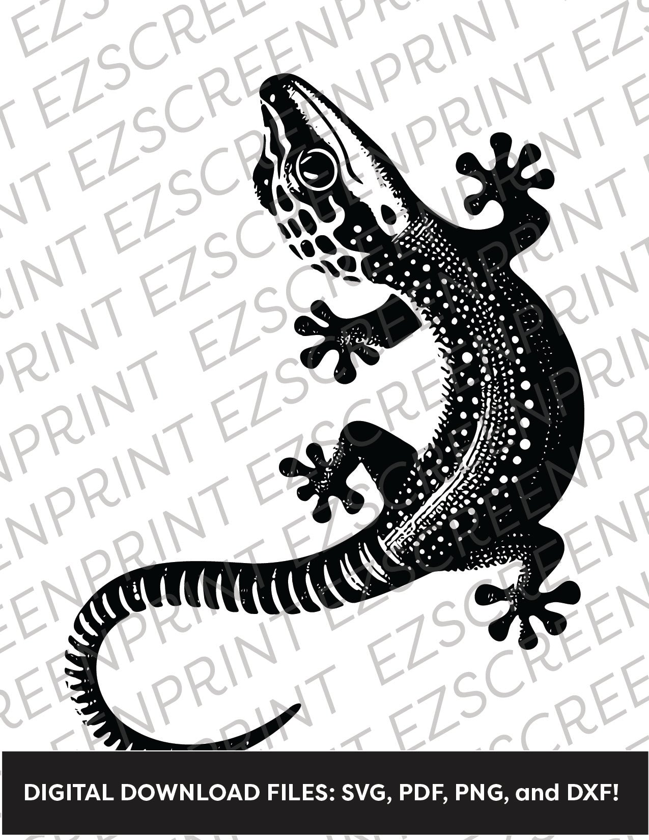 Gecko, Various Sizes + Digital Download