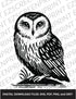 Little Owl, Various Sizes + Digital Download