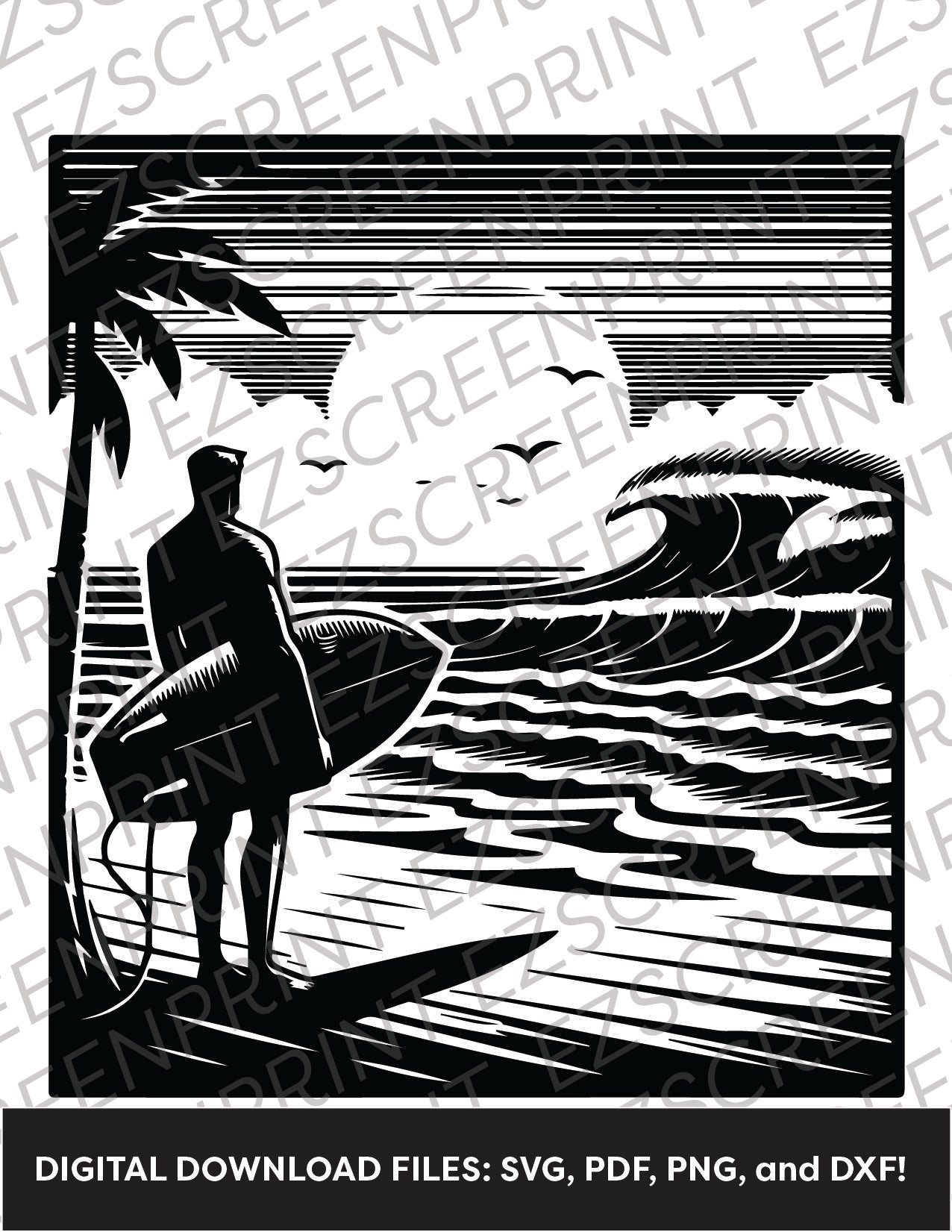 Morning Surf, Various Sizes + Digital Download