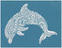 Patterned Dolphin, Various Sizes + Digital Download