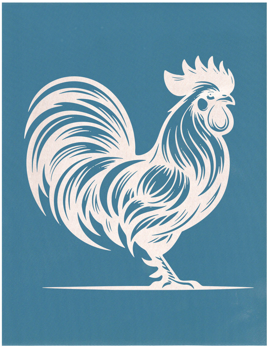 Bold Rooster, Various Sizes + Digital Download