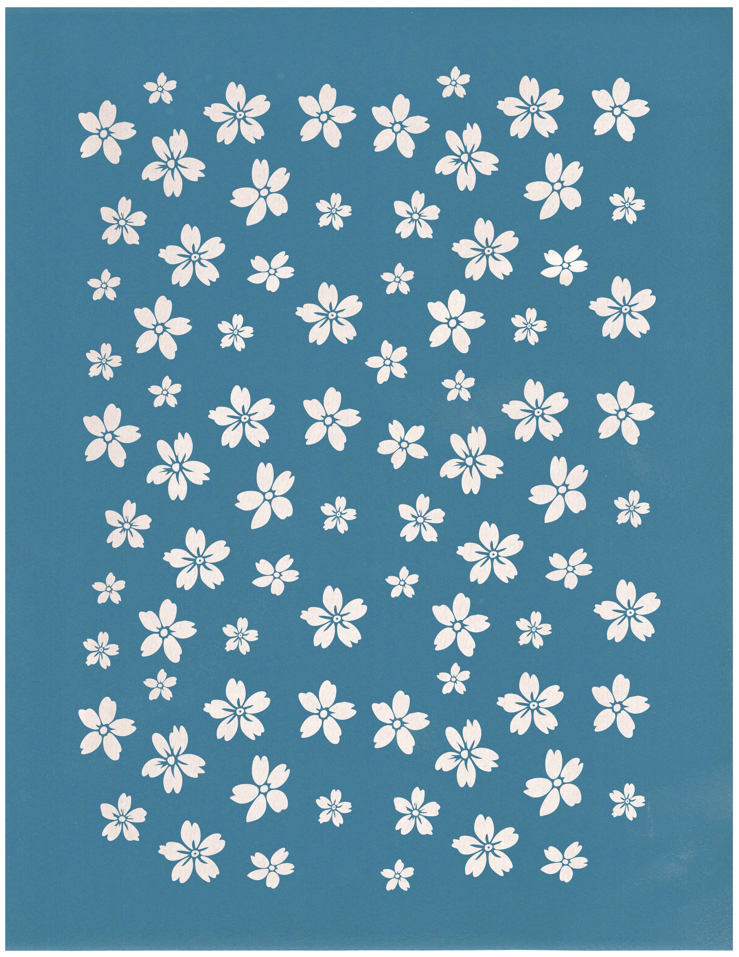 Sakura / Cherry Blossom Pattern 2, Various Sizes + Digital Download