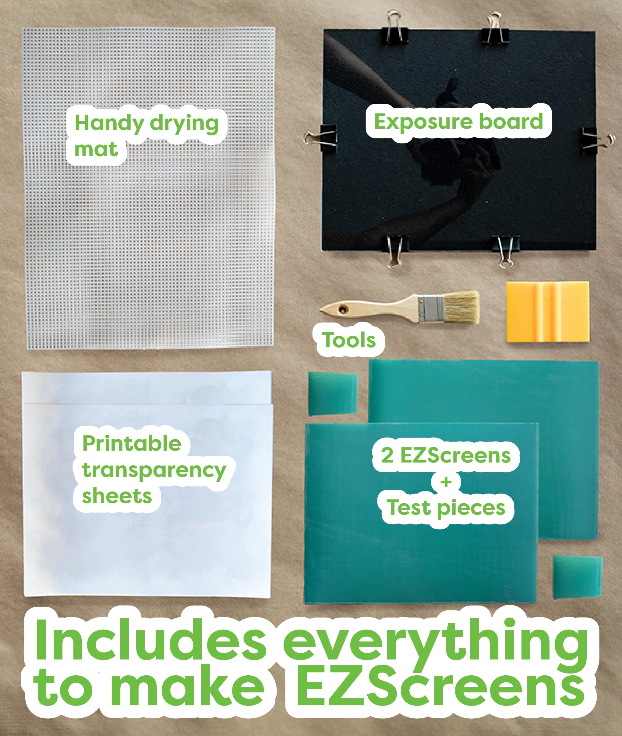 Screen Printing Kit by EZScreen