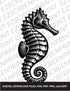 Solitary Seahorse, Various Sizes + Digital Download