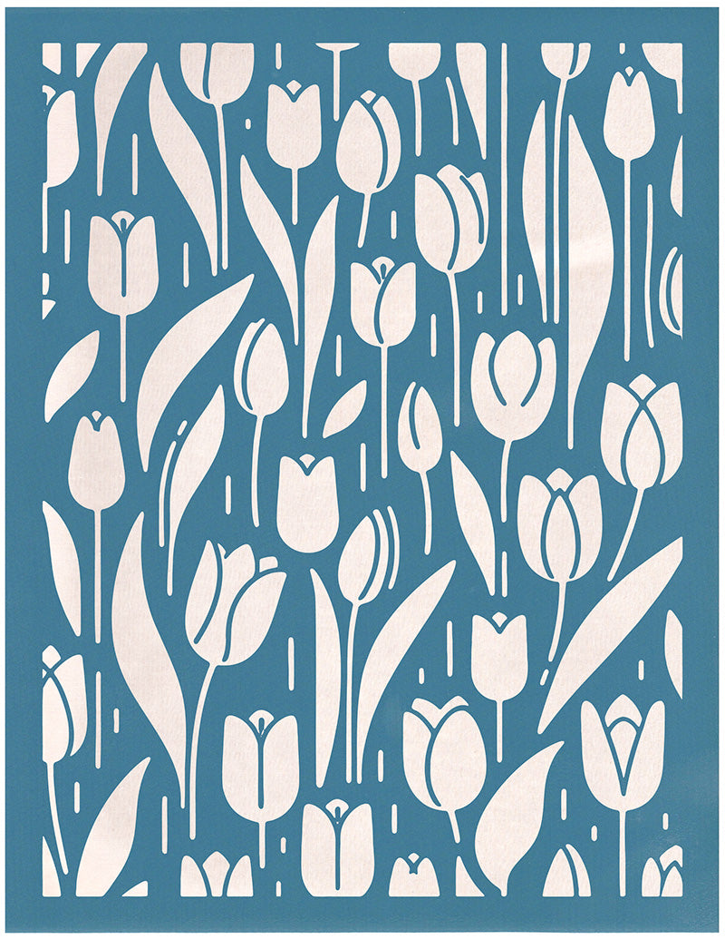 Tulips Pattern, Various Sizes + Digital Download