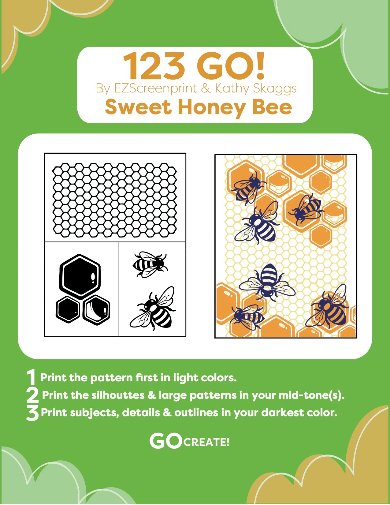 123GO - Sweet Honey Bee - Collaboration with Kathy Skaggs