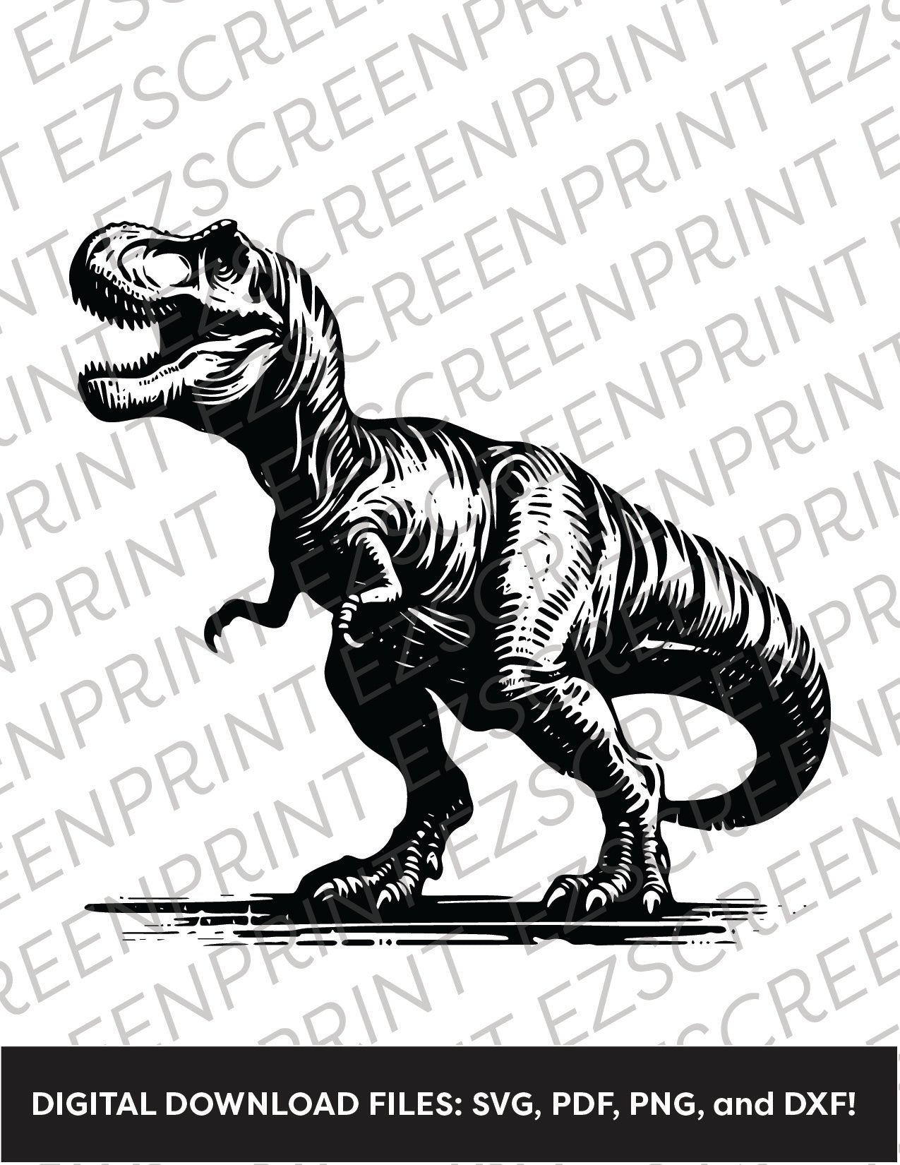 T-Rex, Various Sizes + Digital Download