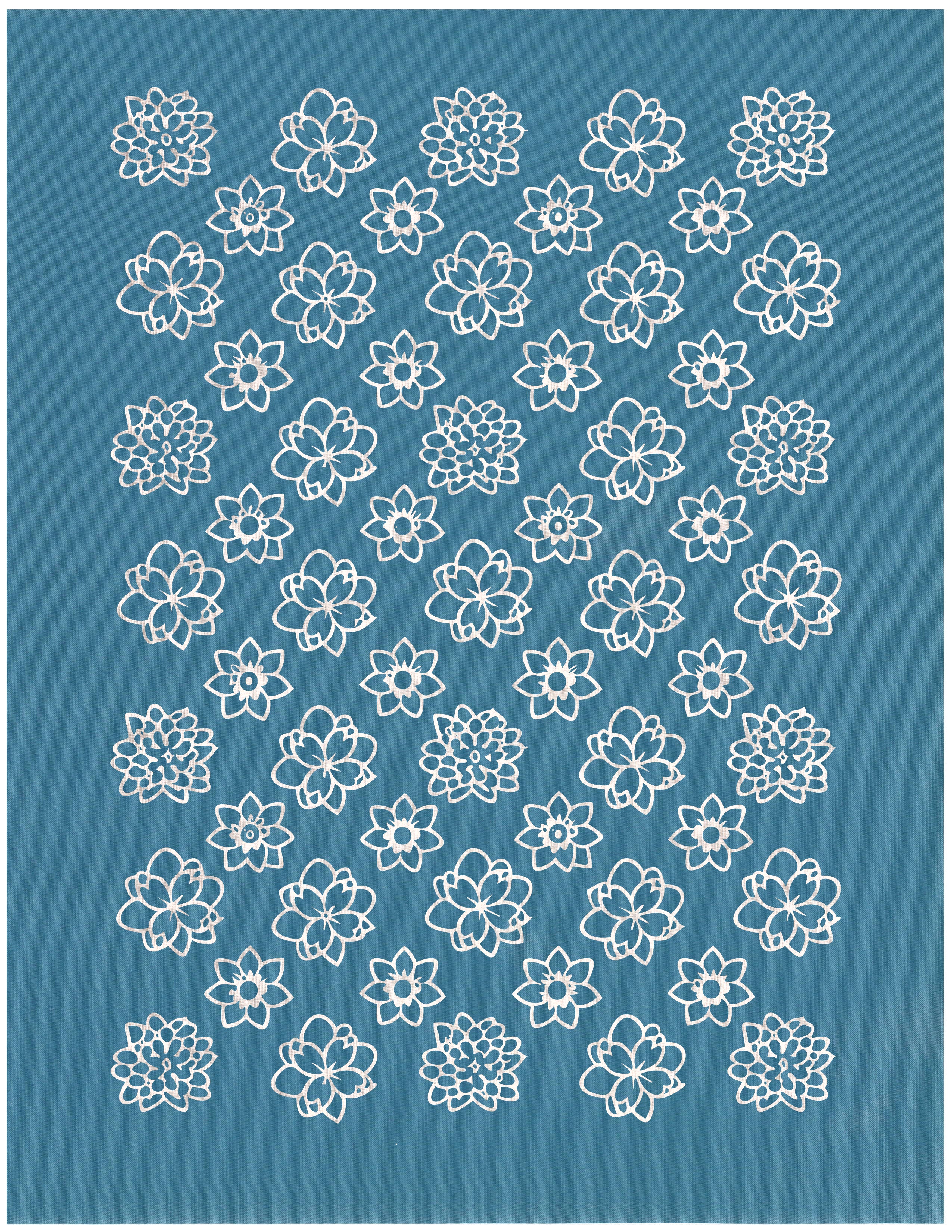 Variety Blossoms Pattern 1, Various Sizes + Digital Download