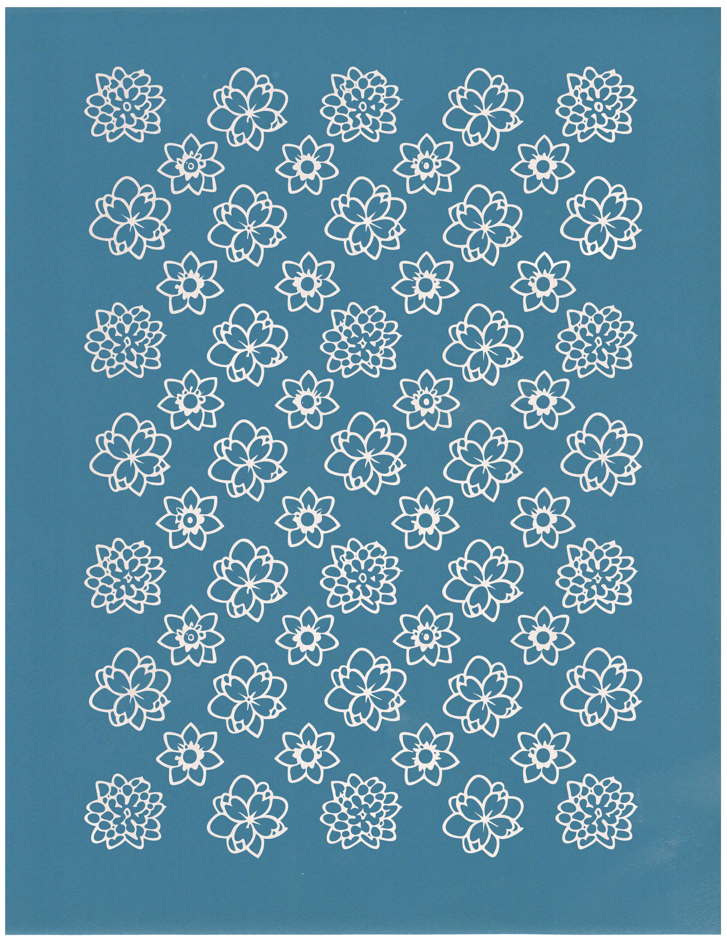 Variety Blossoms Pattern 1, Various Sizes + Digital Download