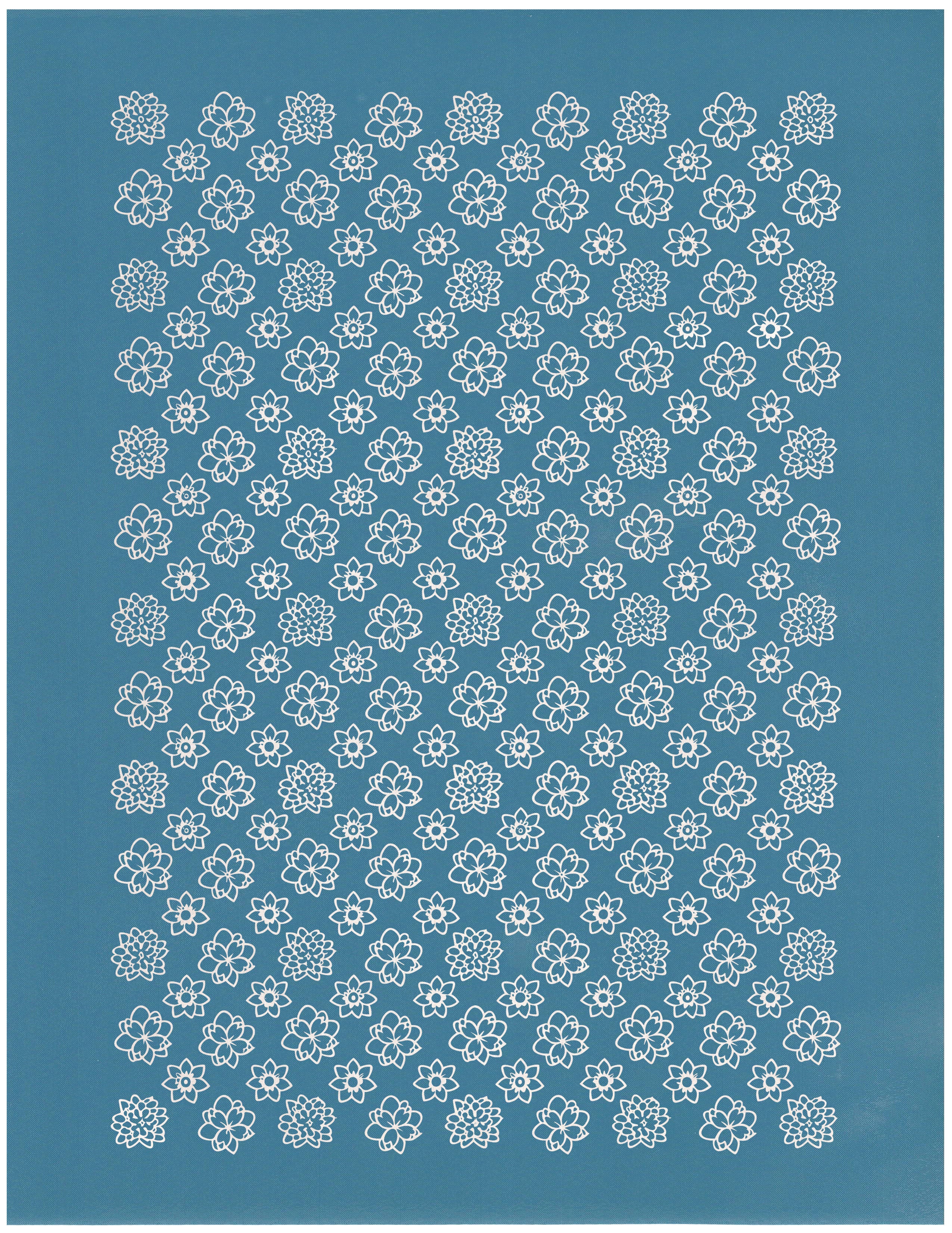 Variety Blossoms Pattern 2, Various Sizes + Digital Download