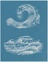 Wave Pack 1, 8.5"x11"