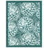 Dahlia Flowers Pattern Silk Screen Print Design Stencil